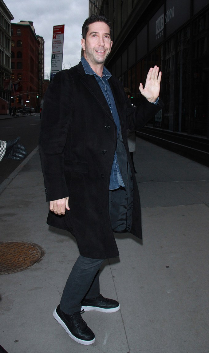 David Schwimmer at the AOL Build Speaker Series