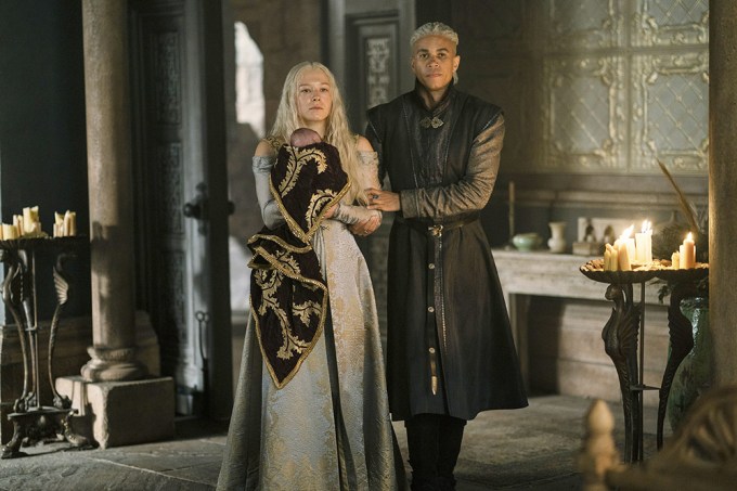 Rhaenyra Targaryen and Laenor Velaryon