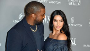 Kim Kardashian and Kanye West