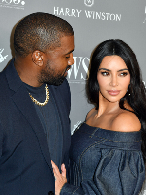 Kim Kardashian and Kanye West