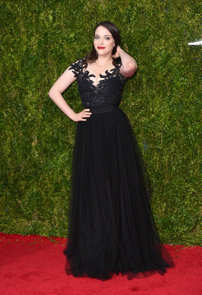 Kat Dennings at 2015 Tony Awards