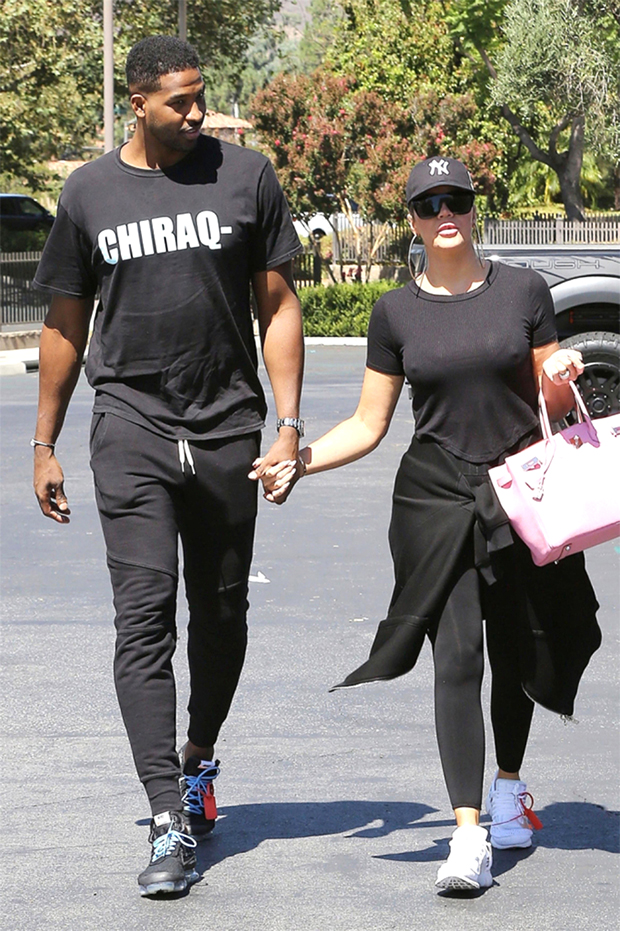 Khloe Kardashian and Tristan Thompson