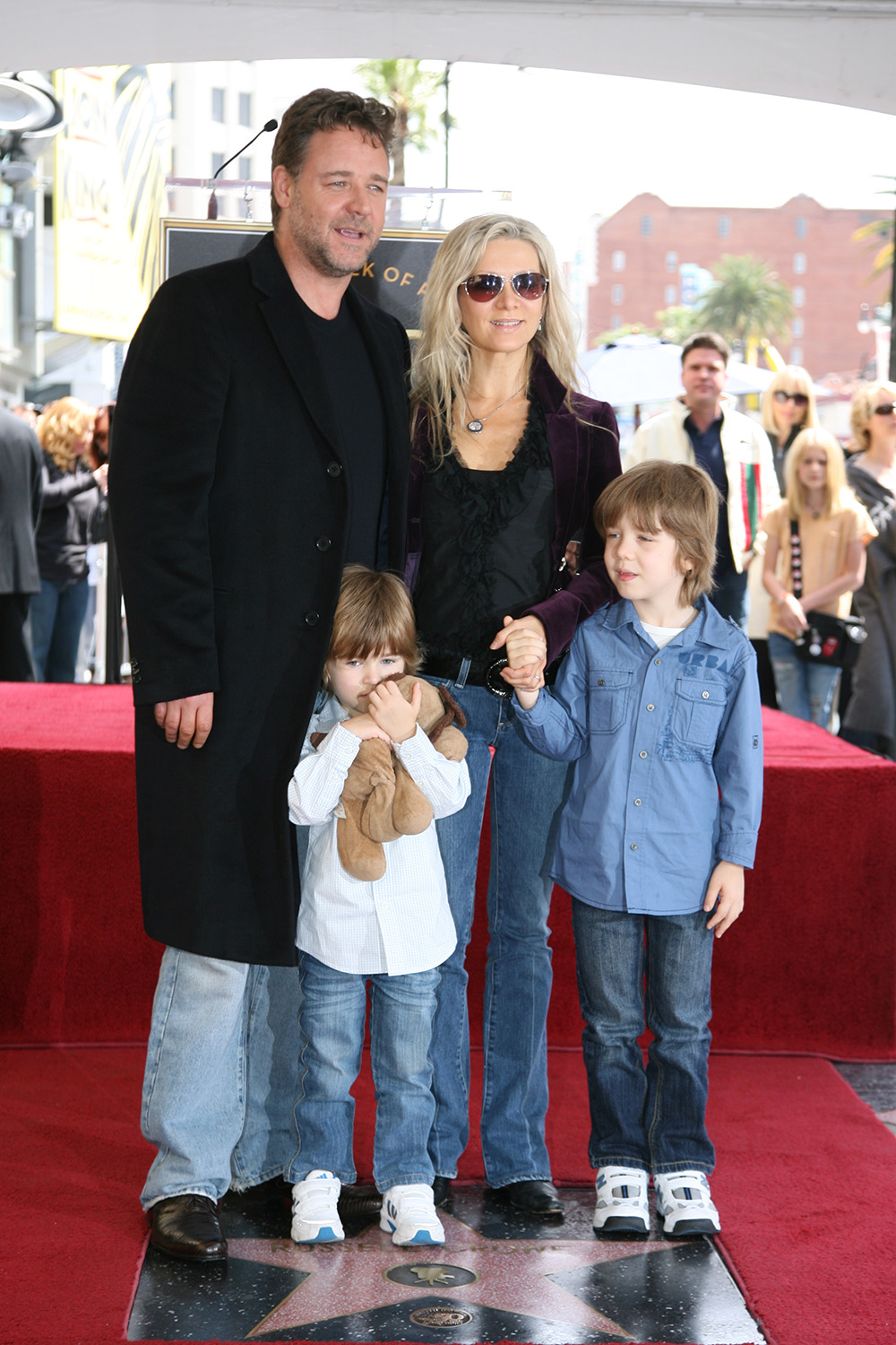 Russell Crowe Walk of Fame Star Ceremony, Hollywood, California, America - 12 Apr 2010