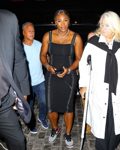 New York, NY  - Serena Williams arrives for dinner with a friend at Pasti's after doing the Jimmy Fallon Show during fashion week.

Pictured: Serena Williams

BACKGRID USA 13 SEPTEMBER 2022 

BYLINE MUST READ: Fernando Ramales / BACKGRID

USA: +1 310 798 9111 / usasales@backgrid.com

UK: +44 208 344 2007 / uksales@backgrid.com

*UK Clients - Pictures Containing Children
Please Pixelate Face Prior To Publication*