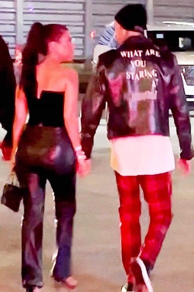 Travis Barker & Kourtney Kardashian In Las Vegas