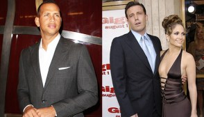 Alex Rodriguez, Ben Affleck, Jennifer Lopez
