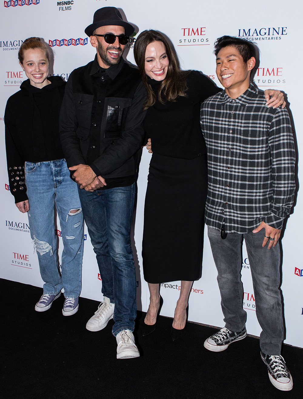 Los Angeles Premiere Of MSNBC Films' 'Paper & Glue: A JR Project', United States - 19 Nov 2021