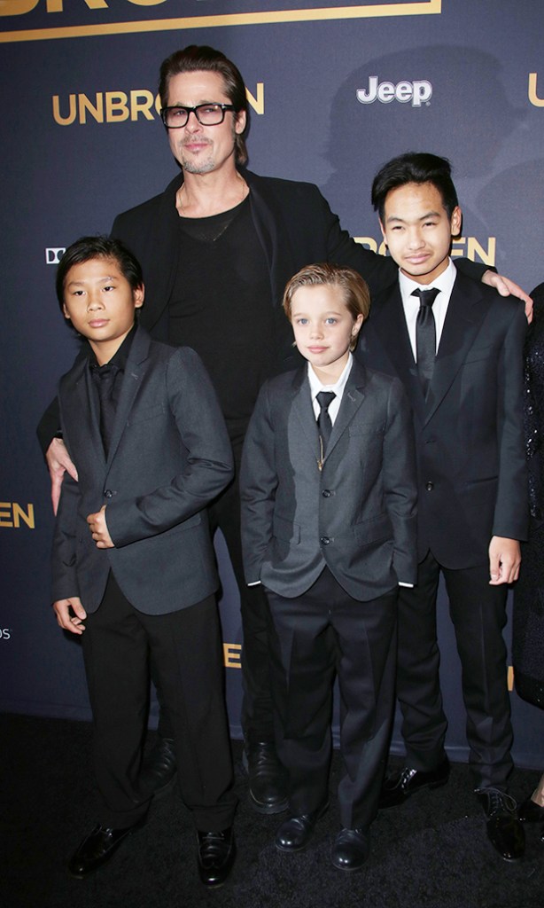 Brad Pitt Kids 