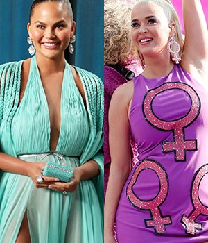 chrissy teigen, katy perry