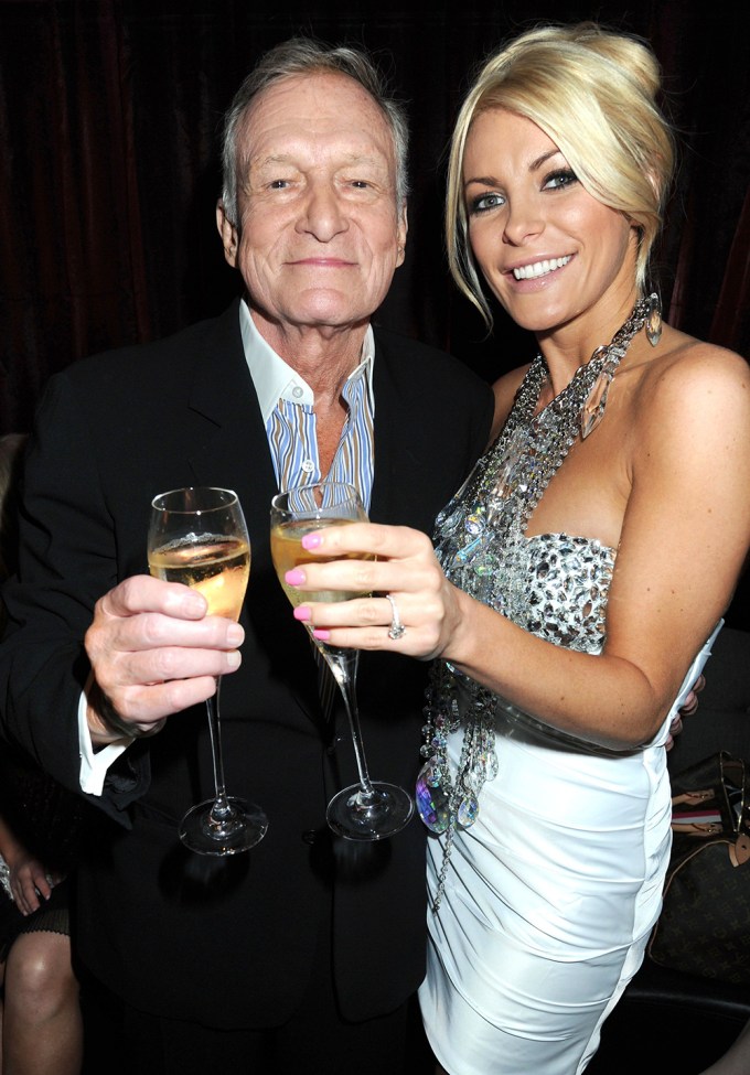 Hugh Hefner & Crystal Harris