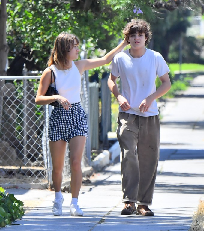 Jack Depp is seen out on a date with a mystery girl in Los Angeles