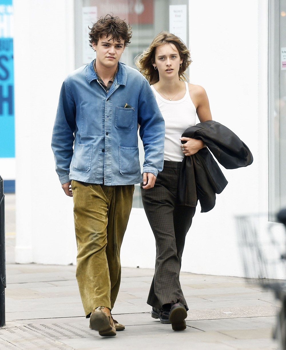 London, UNITED KINGDOM  - *EXCLUSIVE*  - The son of the American Actor Johnny Depp, 18-year old Jack Depp dons his denim shirt and spotted taking a leisurely lunchtime stroll through the capital with his French model girlfriend Camille Jansen.

Pictured: Jack Depp - Camille Jansen

BACKGRID USA 4 AUGUST 2020 

USA: +1 310 798 9111 / usasales@backgrid.com

UK: +44 208 344 2007 / uksales@backgrid.com

*UK Clients - Pictures Containing Children
Please Pixelate Face Prior To Publication* *CLIENT RESTRICTION APPLIED*