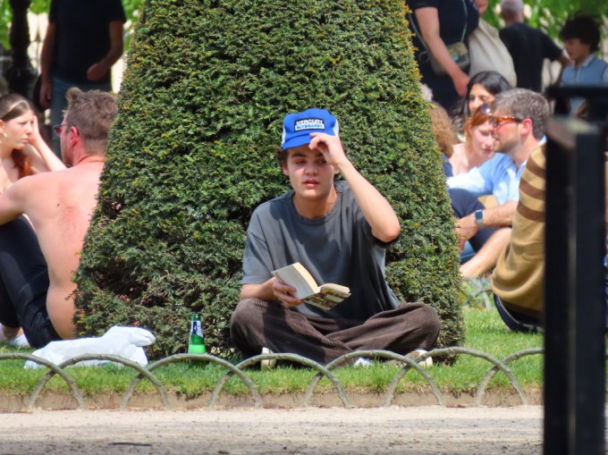 Jack Depp in Paris