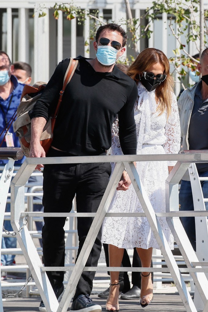 Jennifer Lopez & Ben Affleck At Venice Film Festival