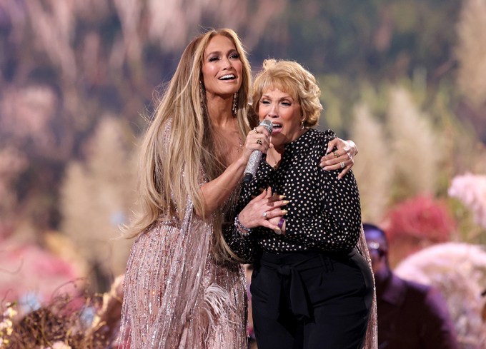 Jennifer Lopez & Her Mom