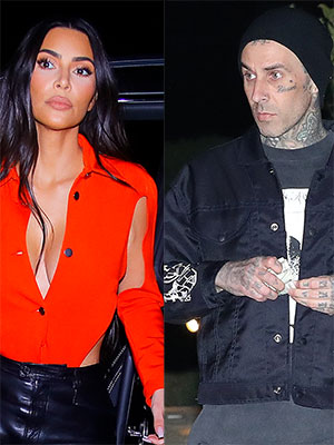 Kim Kardashian & Travis Barker