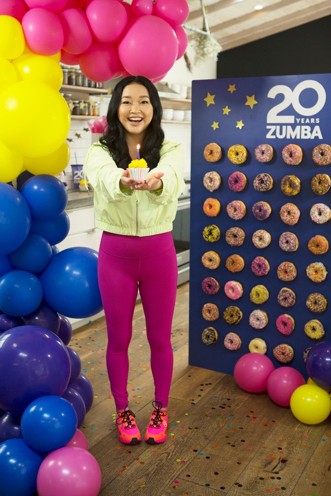Lana Condor celebrates Zumba’s 20th birthday