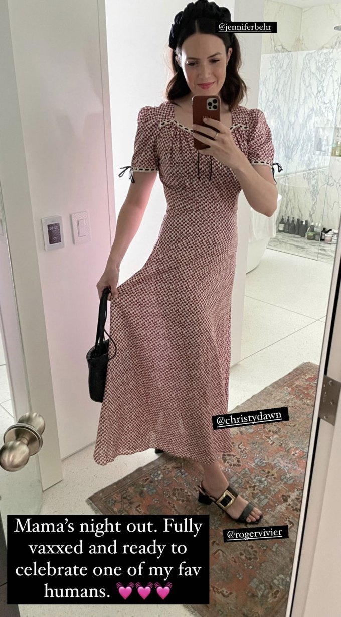 Mandy Moore wears Christy Dawn