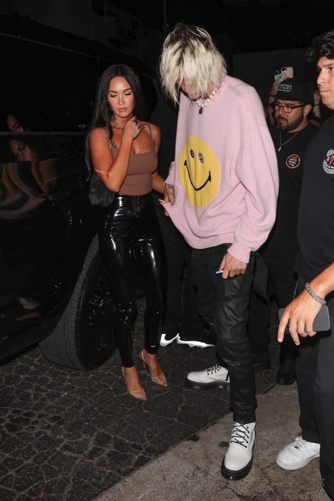 Megan Fox and MGK at Yungblud Concert