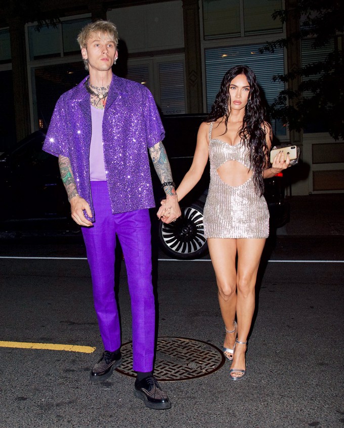 Megan Fox and Machine Gun Kelly Do Dinner at the VMAs