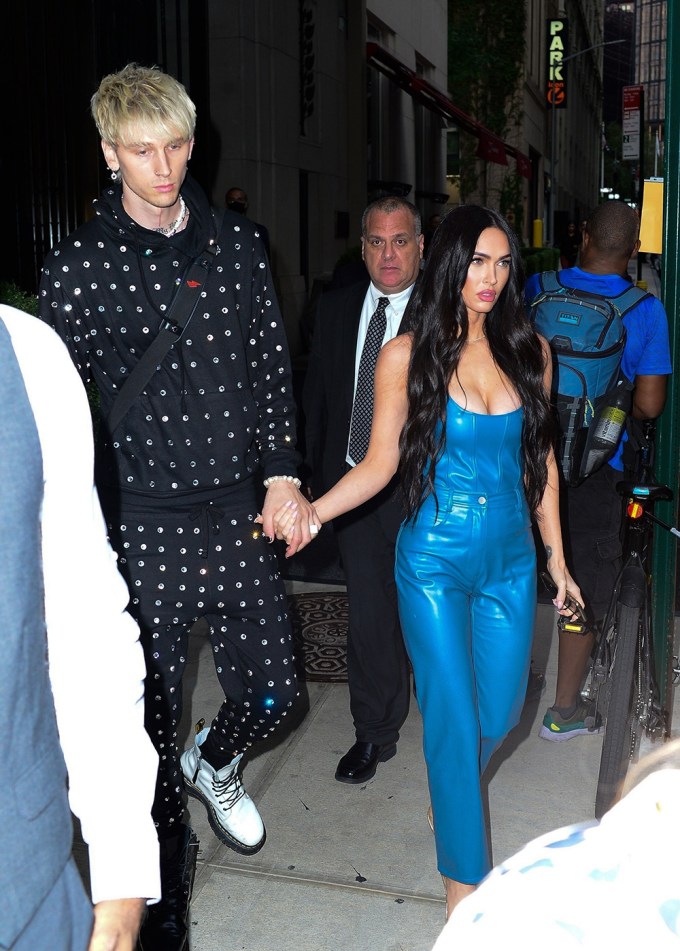 Megan Fox and Machine Gun Kelly in NYC