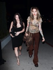 West Hollywood, CA  - Paris Jackson is seen arriving at Catch Steak with a female companion while donning in a retro styled corduroy outfit in West Hollywood.

Pictured: Paris Jackson

BACKGRID USA 27 JANUARY 2023 

BYLINE MUST READ: TWIST / BACKGRID

USA: +1 310 798 9111 / usasales@backgrid.com

UK: +44 208 344 2007 / uksales@backgrid.com

*UK Clients - Pictures Containing Children
Please Pixelate Face Prior To Publication*