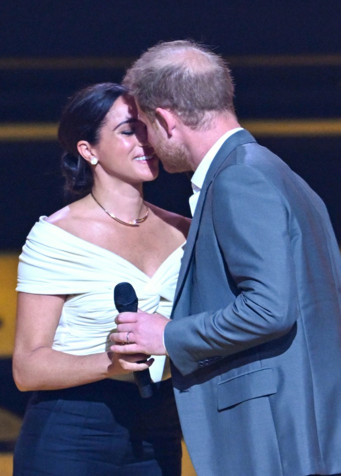 Prince Harry and Duchess Meghan at the Opening Ceremony of the Invictus Games