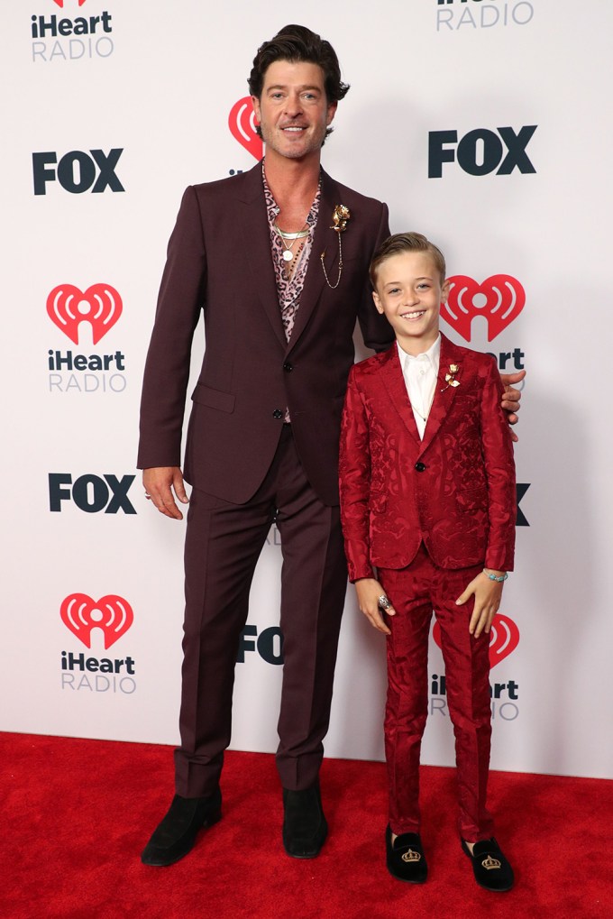 Robin Thicke & son Julian