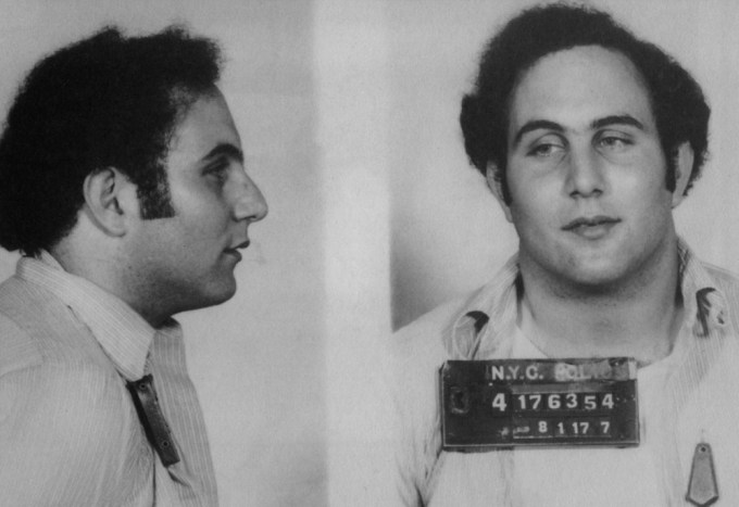 David Berkowitz’s Mug Shot