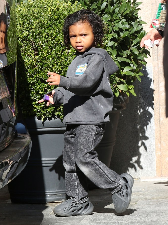 Psalm West Looks Like A Mini Kanye West