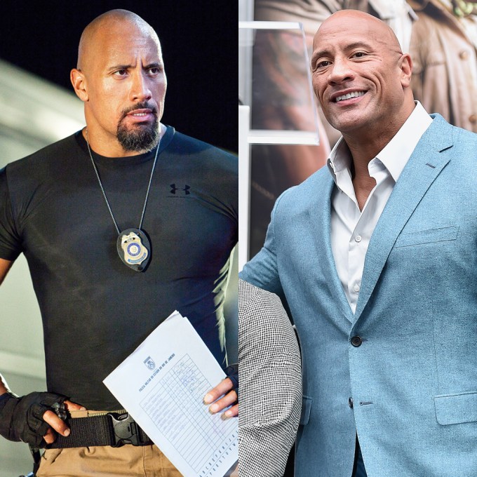 Dwayne Johnson Then & Now