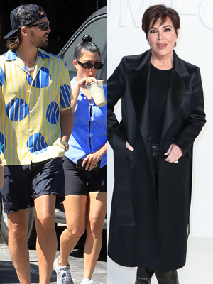 Scott Disick, Kourtney Kardashian, Kris Jenner