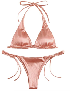 Soly Hux metallic bikini