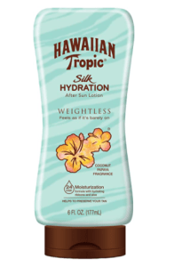 Hawaiian tropic after-sun gel