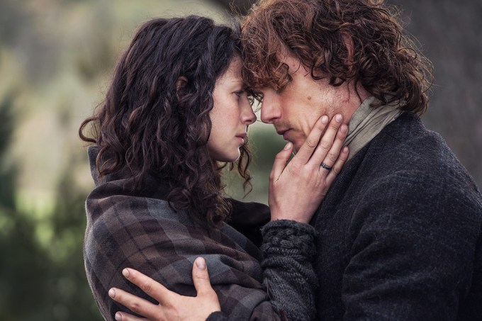 Claire Caresses Jamie’s Face