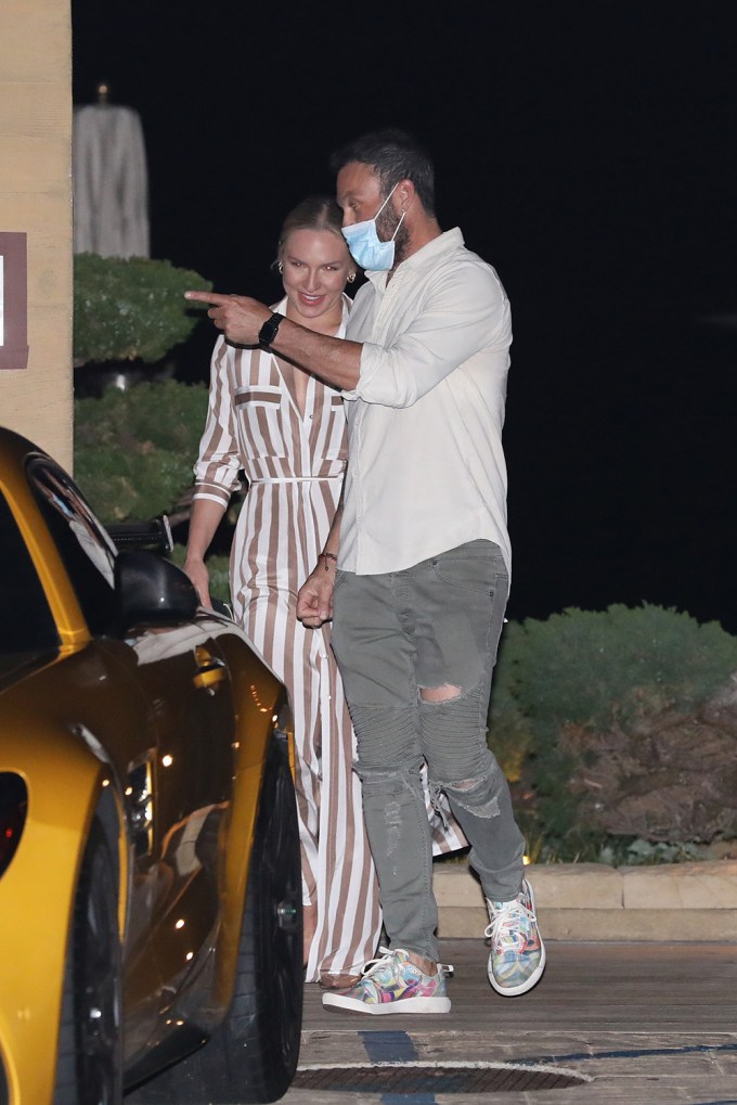 Brian Austin Green & Sharna Burgess On A Dinner Date