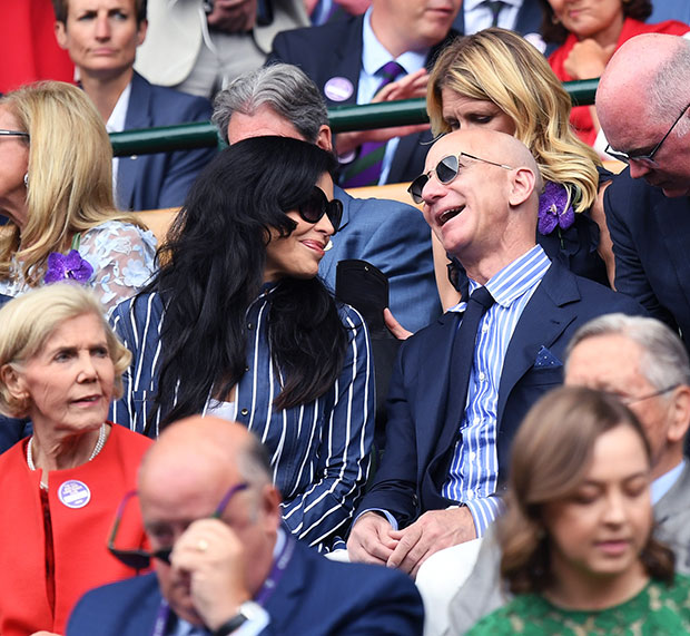 Jeff Bezos and Lauren Sanchez