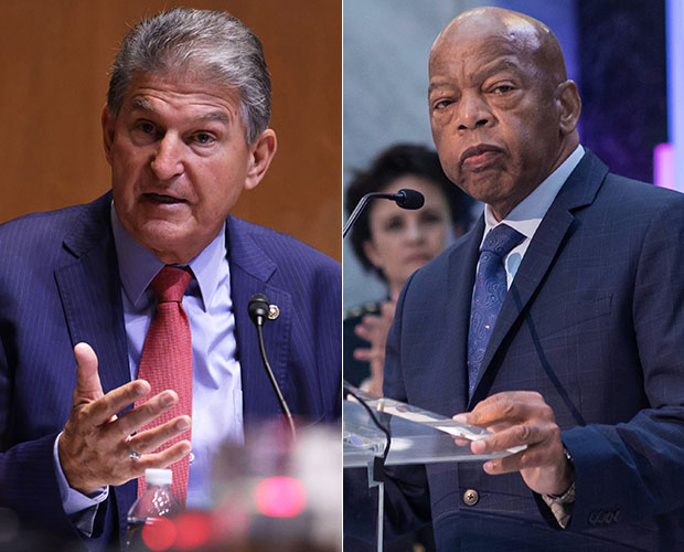 Joe Manchin, John Lewis 