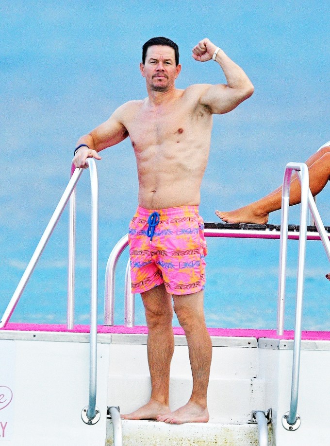 Mark Wahlberg in Barbados