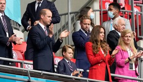 Prince William, Prince George and Kate Middleton