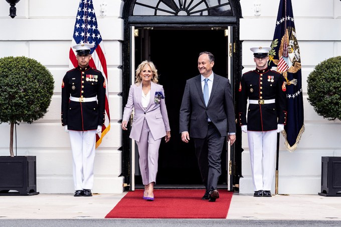 Jill Biden & Doug Emhoff In 2022