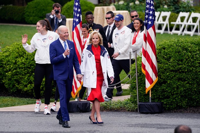 The Bidens Host An Olympics Event