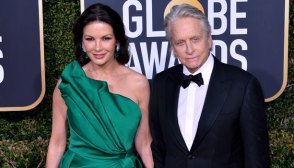 Catherine Zeta Jones and Michael Douglas