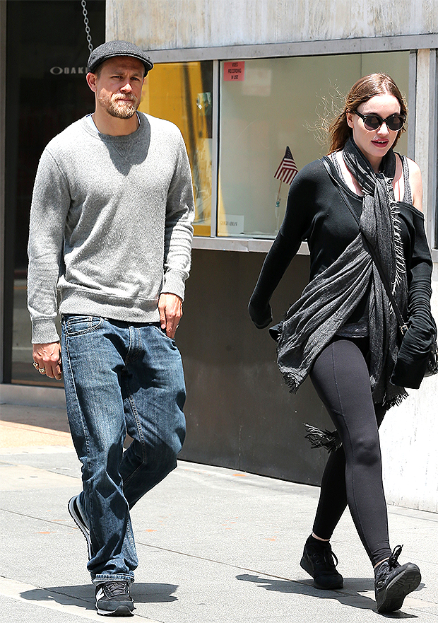 Charlie Hunnam & Morgana McNelis