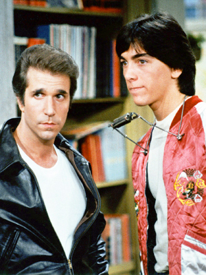 Henry Winkler, Scott Baio