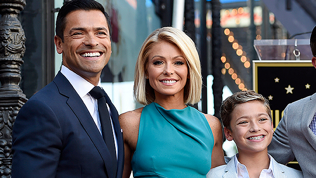 kelly ripa, mark consuelos, and kids