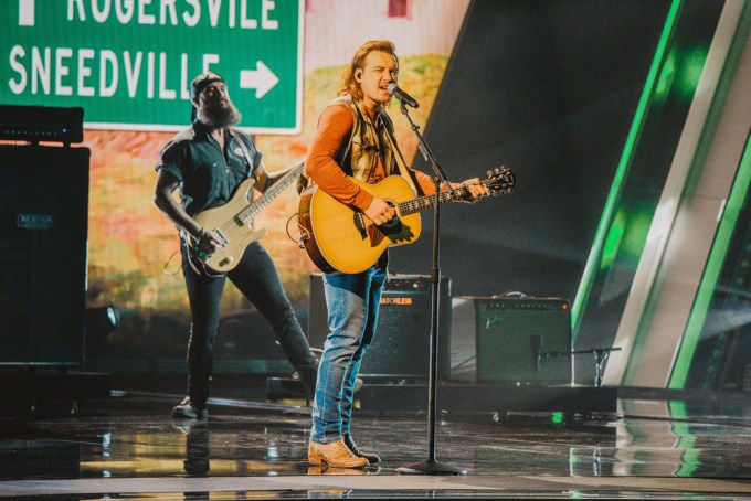 Morgan Wallen at the 2020 CMA Awards