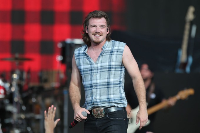 Morgan Wallen smiles