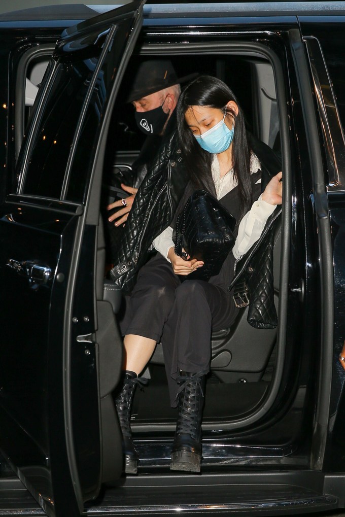 Nicolas Cage & Wife Riko Shibata In NYC