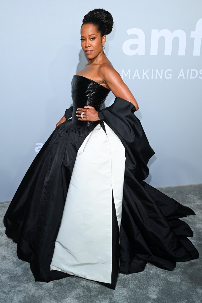 Regina King at the 27th amfAR Gala